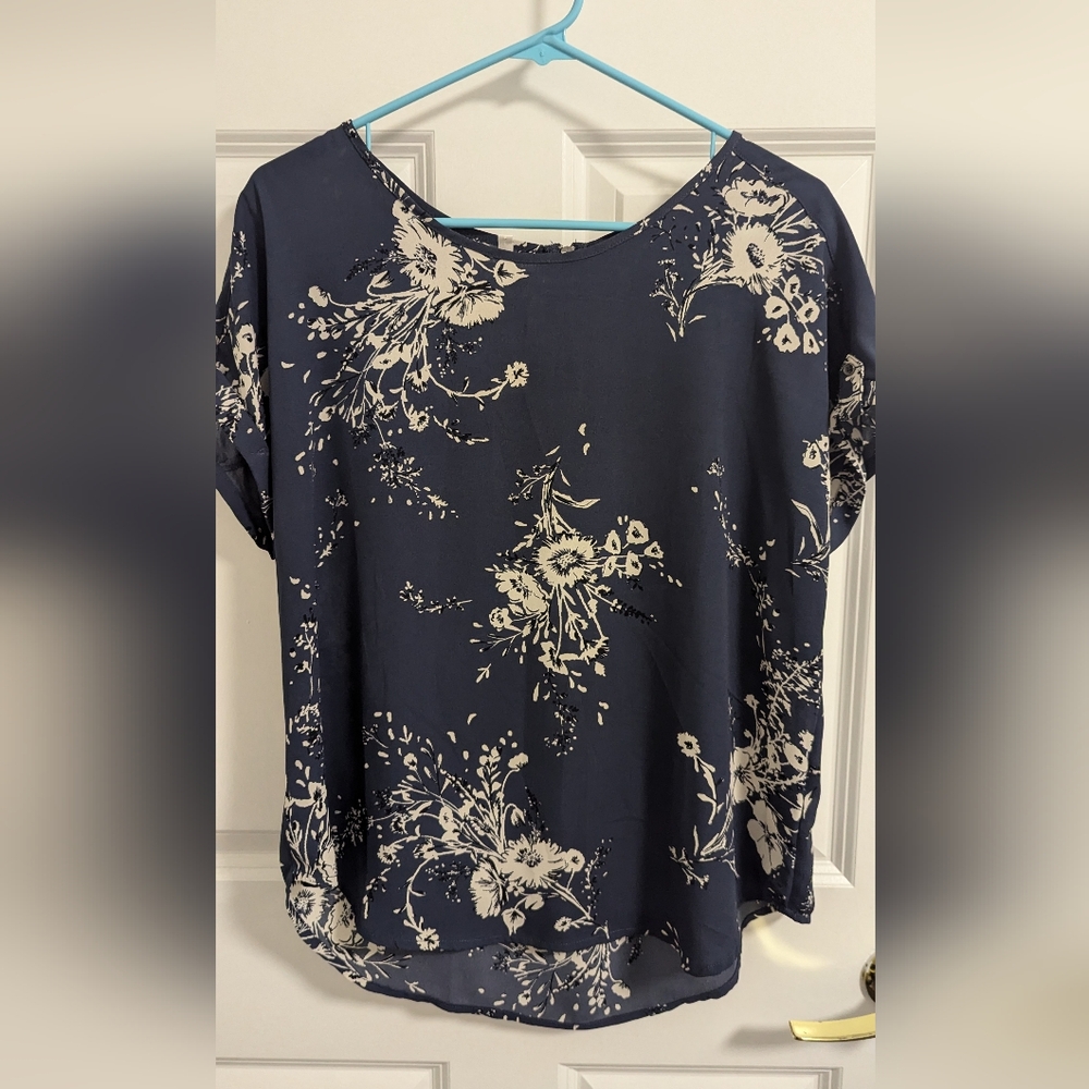Maurices zipper back blouse